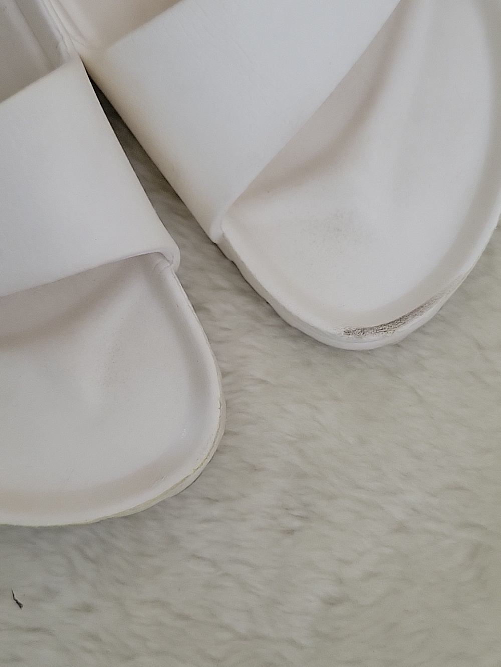 BIRKENSROCK White Arizona EVA Slide Sandals. Size 38. - Picture 13 of 15